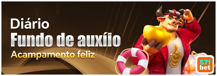 Ilustração de Explore os Slots e Jogos ao Vivo na 571bet